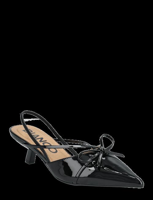 Bianco | Biakristin Kitten Heel Bow Slingback Faux Leather | 41
