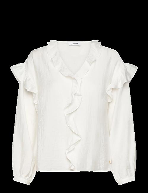 Coster Copenhagen | Longsleeved Blouse With Frills | 38