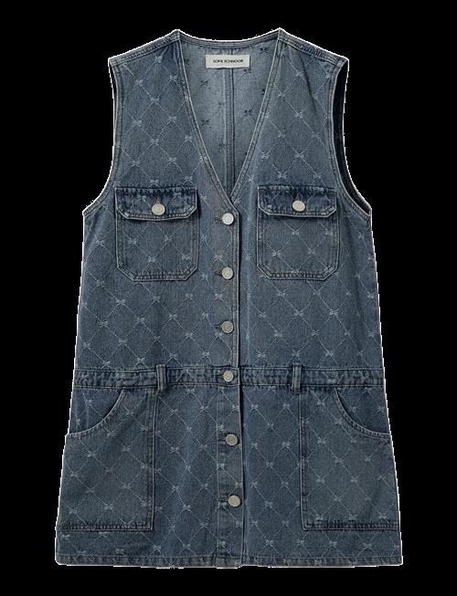Sofie Schnoor | Albertinesw Denim Mini Dress | 38