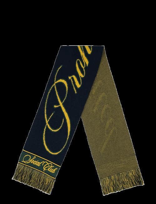 Prohibited | Clubhouse Jaquard Scarf Navy | ONE SIZE