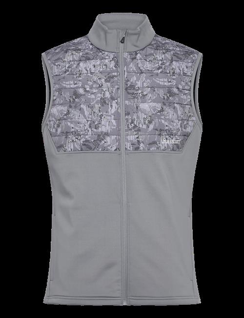 Lyle & Scott Sport | Golf Printed Windjammer Full Zip Vest | S