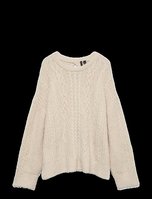 Vero Moda | Vmsia Ls Bow Cb Cable Knit Exp | XS