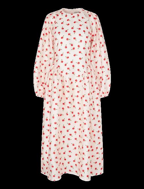 STINE GOYA | Flat Textured Poly, Long Sleeve Voluminous Dress | XL
