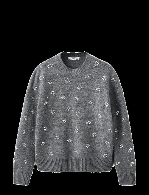Mango | Crystal Detail Sweatshirt | S