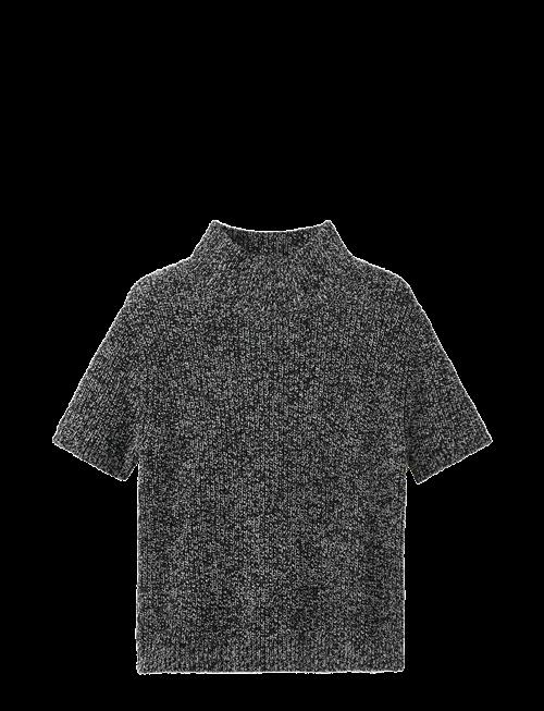 Mango | Speckled Perkins-Neck Sweater | S