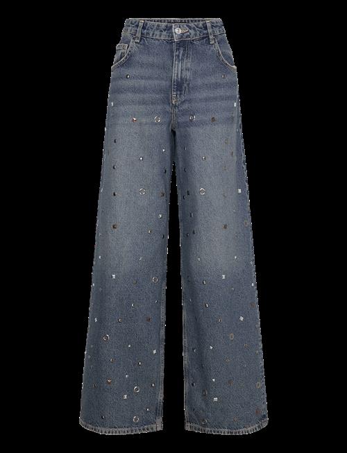 Mango | Straight-Leg Jeans With Eyelets | 36