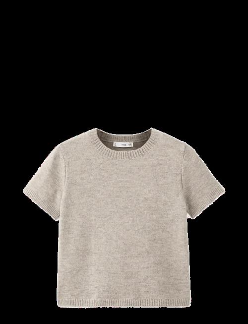 Mango | Short-Sleeved Knitted Sweater | S