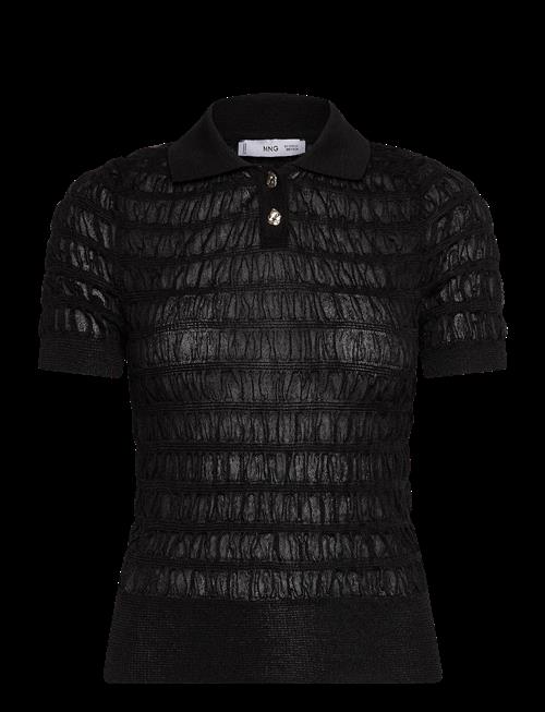 Mango | Polo-Neck Textured Sweater | XS