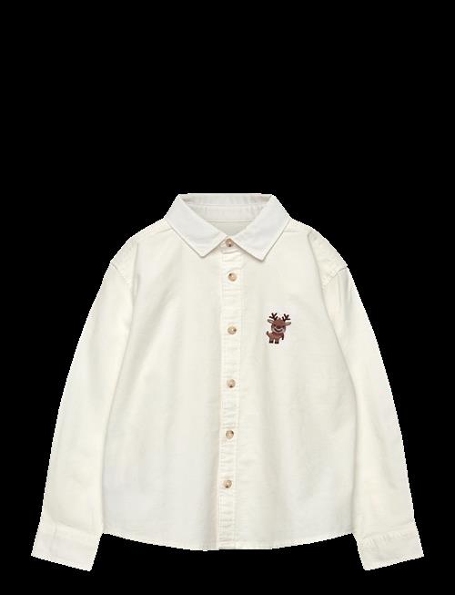 Mango | Shirt With Reindeer Embroidery | 140
