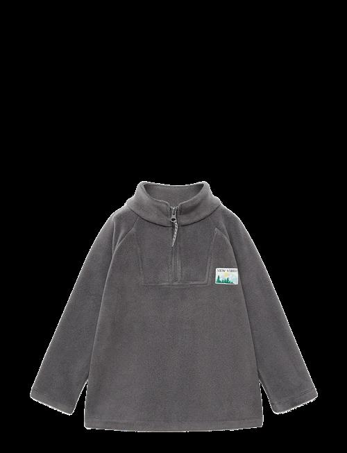 Mango | Zip-Up Fleece Sweatshirt | 80