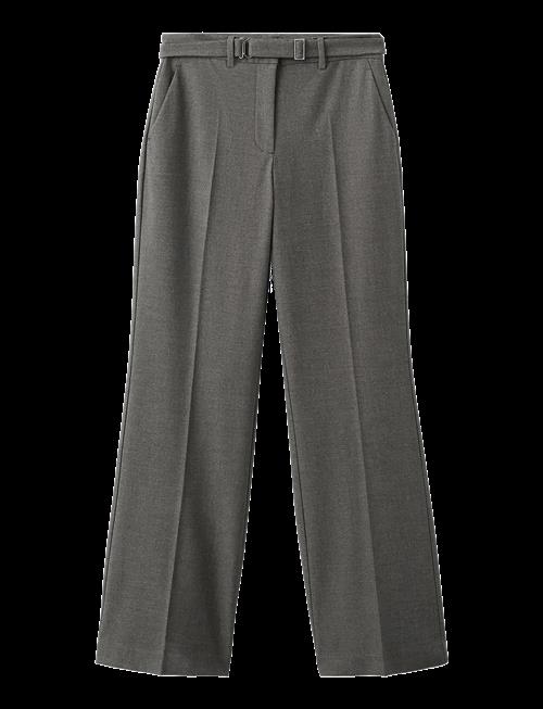 Mango | Belt Straight-Fit Trousers | 38