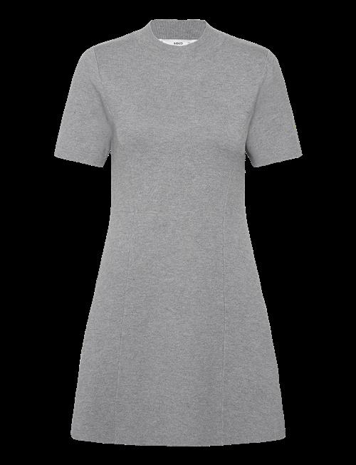 Mango | Fine-Knit Flared Dress | S