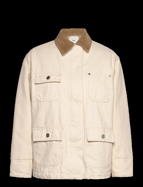 Mango | Denim Parka With Corduroy Collar | M