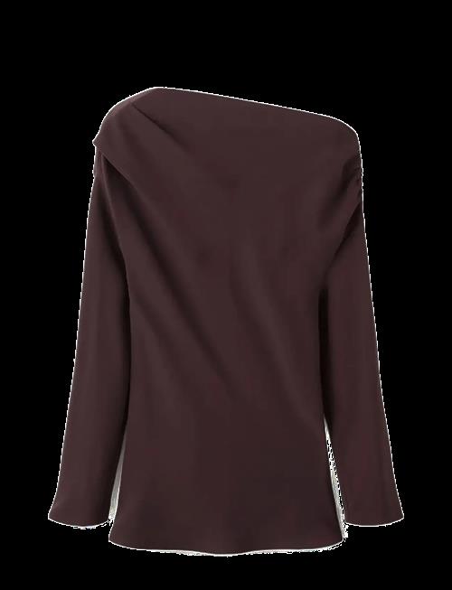 Mango | Blouse With Asymmetrical Neckline | XS