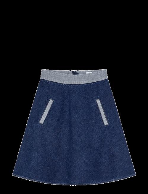 Mads Nørgaard | Luke Denim Stelly Skirt Block | 38