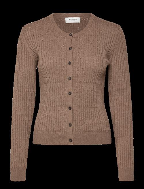 Rosemunde | Rwdarcy Ls Pointelle Cardigan | XL