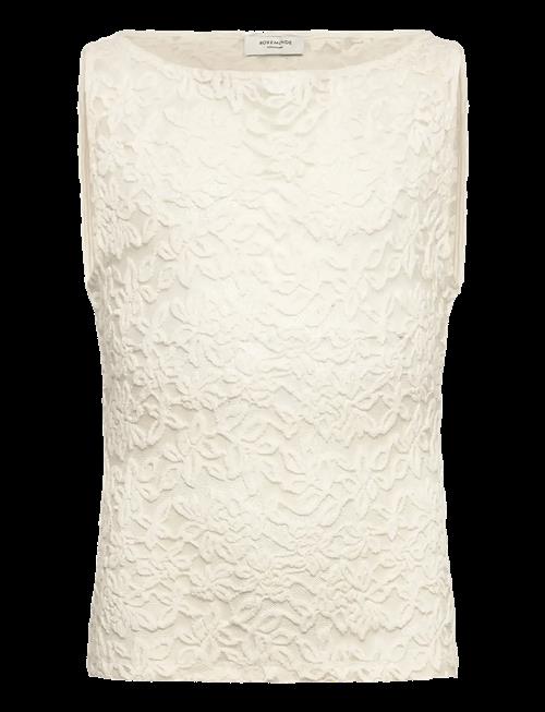 Rosemunde Kids | Rkdelicia Lace Sl Boatneck Top | 152