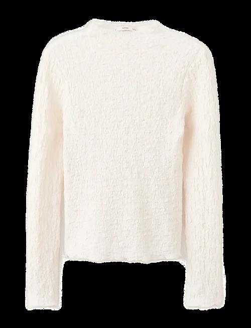 Mango | Textured Crepe Top | L