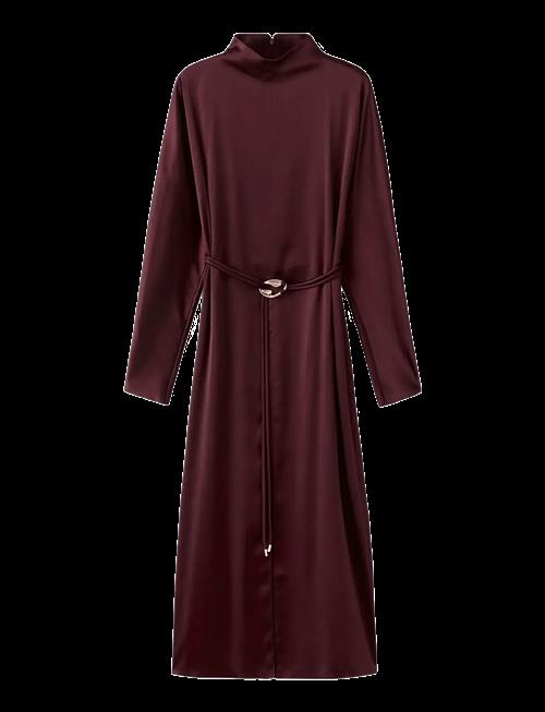 Mango | Belt Satin Dress | M