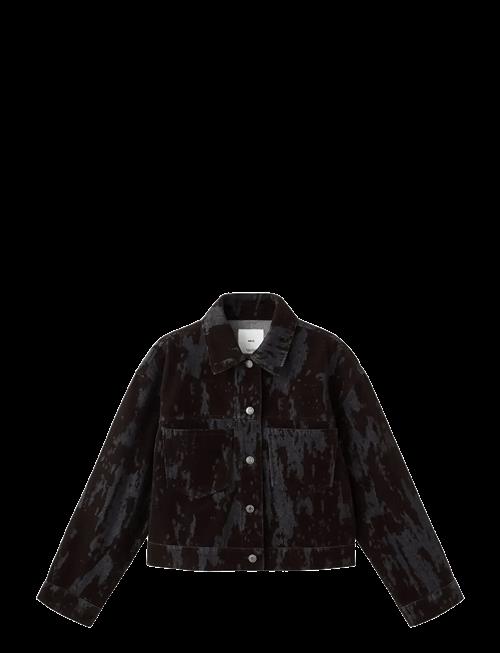 Mango | Devoré Denim Jacket | XL