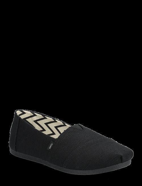 TOMS | Blk  Blk Hrtg Cnvs Wm Aclass Esp | 37.5