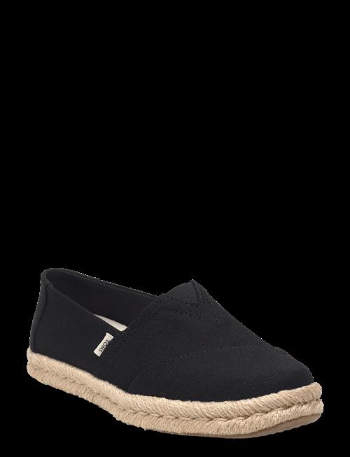 TOMS | Blk Rec Slubby Wm Alrope Esp | 39