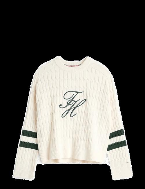 Tommy Hilfiger | Textured Graphic C-Nk Ls Swt | XL
