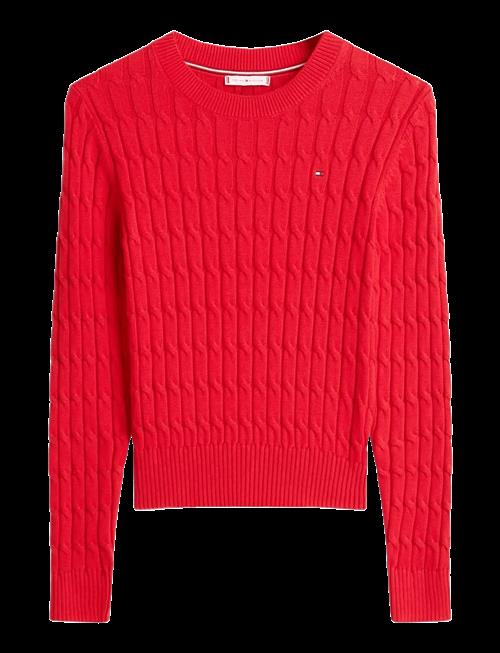 Tommy Hilfiger | Co Cable Mid Gg C-Nk Ls Swt | L