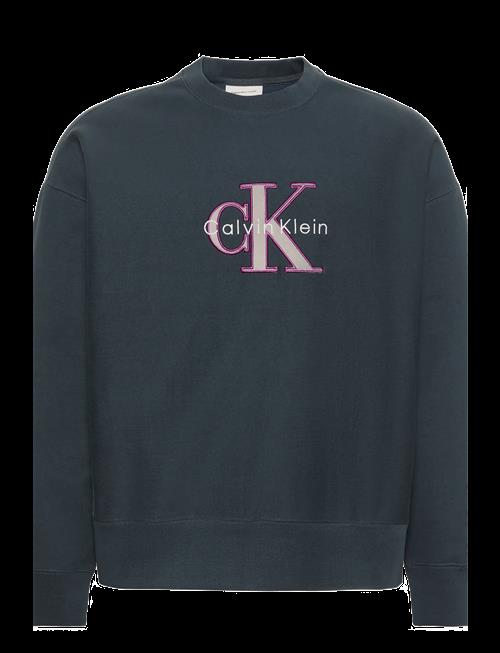 Calvin Klein Jeans | Premium Tri-Color Monologo Cn Sw | S