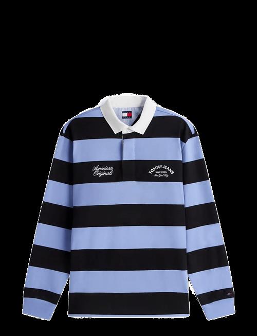 Tommy Jeans | Tjm Rlx Stripe Graphic Rugby Ext | XL