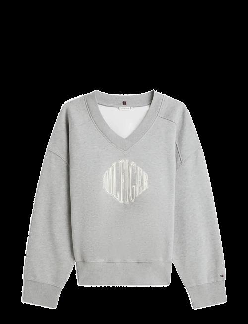 Tommy Hilfiger | Varsity V-Nk Fleece Swtsrt | XXL