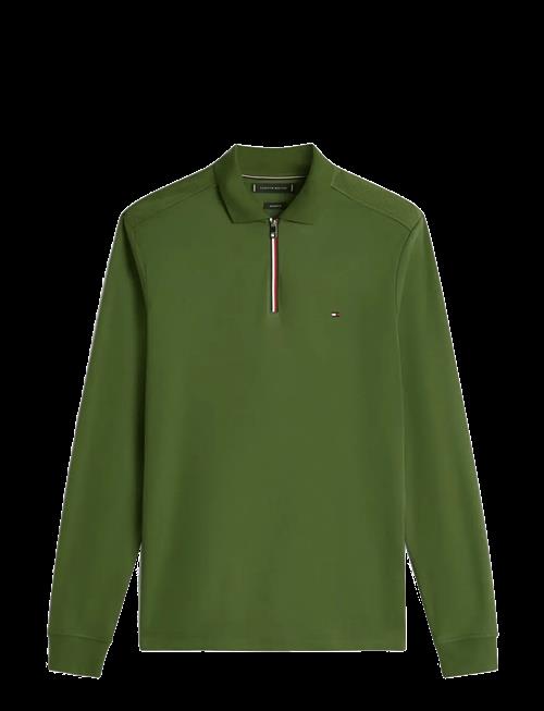 Tommy Hilfiger | Ls Liquid Rwb Zip Reg Polo | XS