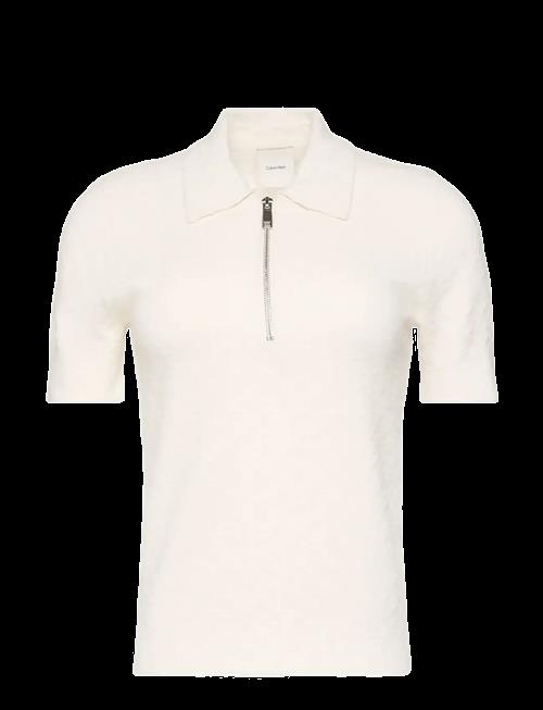 Calvin Klein | Aop Textured Ss Top | XL