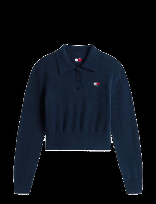 Tommy Jeans | Tjw Fluffy Polo Sweater | L