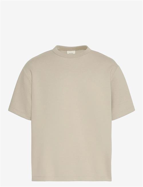 Calvin Klein | Ss Crinkle Crepe Spacer Tee | M