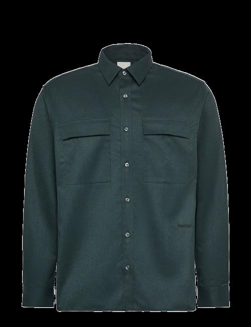Calvin Klein | Ls Melange Pv Easy Shirt | L