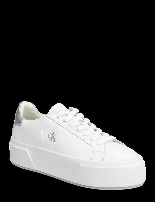 Calvin Klein | Flatform Lace Up Lth Met | 38