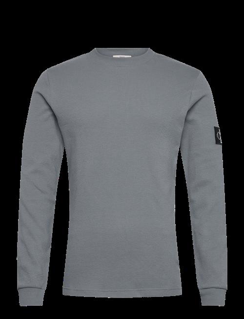 Calvin Klein Jeans | Badge Waffle Ls Tee | S