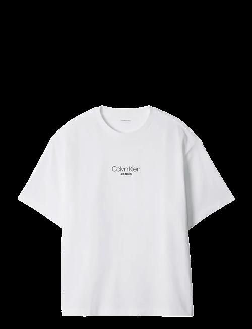 Calvin Klein Jeans | Ss 16S Rlxd Fit Ckj Graphic Tee | XL
