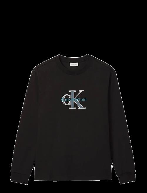 Calvin Klein Jeans | Ls 16S Jersey Tri-Color Monologo | M