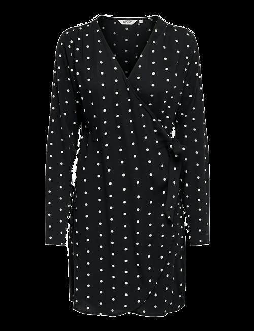 ONLY | Onlkeshav L/S V-Neck Wrap Dress Wvn | XS