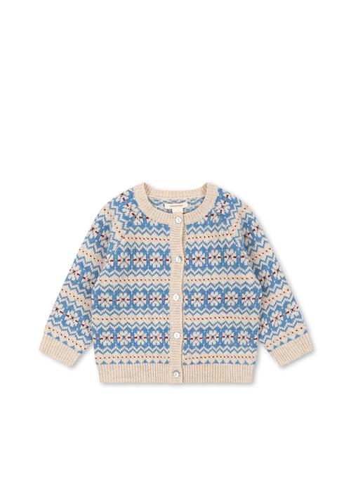 Konges Sløjd Billi Cardigan Blue Multi  Blue Multi-4Y  Blå  4 år  Drenge, Piger