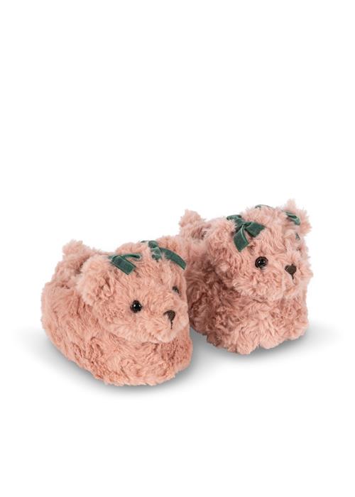 Konges Sløjd Teddy Tøfler Dusty Pink  Dusty Pink-27/28  Lyserød  27-28 EU  Piger