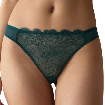 Triumph Trusser Amourette Sparkle String Petrol 38 Dame