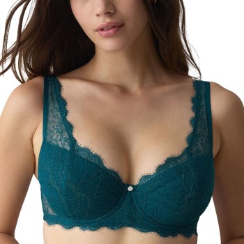 Triumph BH Amourette Sparkle Wired Balconette Bra Petrol C 90 Dame