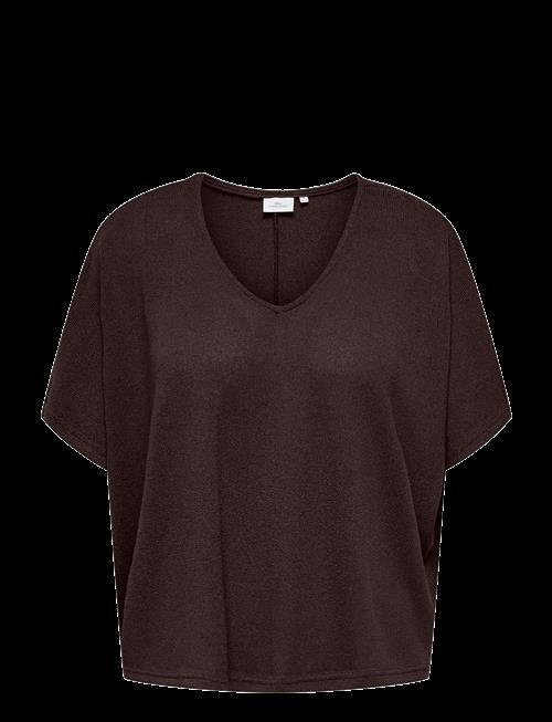 ONLY Carmakoma | Cartammi 3/4 V-Neck Batwing Blouse Jrs | 54