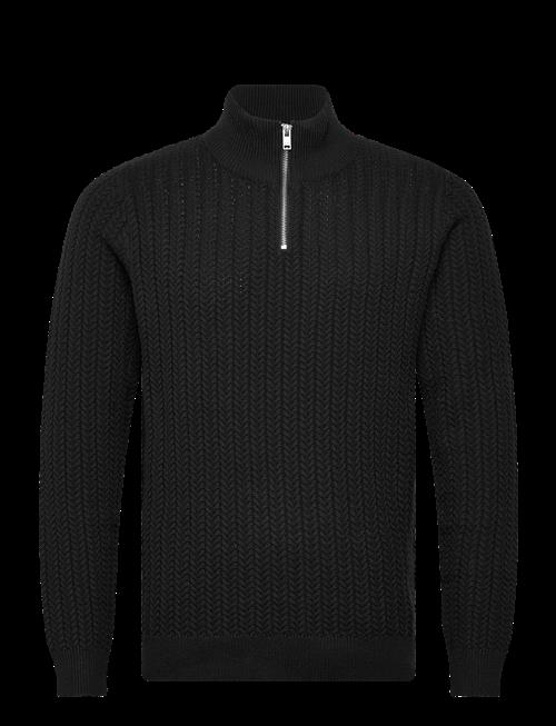Lindbergh | Recycle Structure Knit 1/2 Ziprecycle Structure Knit 1/2 Zip | L