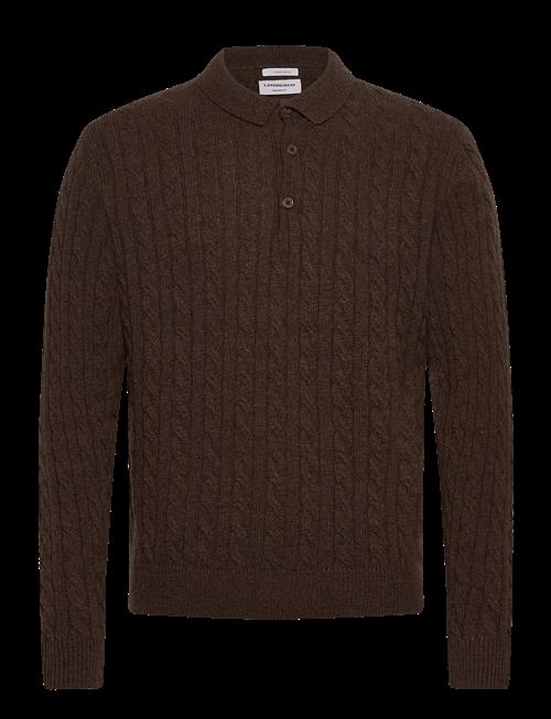Lindbergh | Lambswool L/S Button Polo | XL