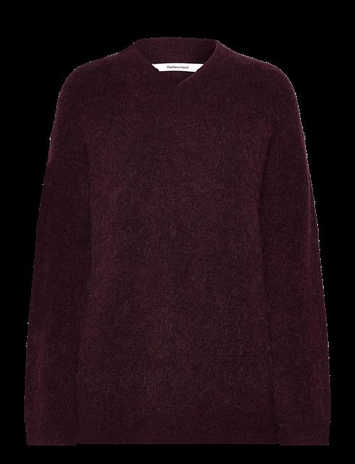 Selected | Slfsia Ras Ls Knit Long V-Neck Noos | M