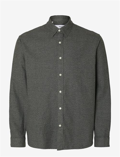 Selected | Slmregclaus Noah Brush Twist Sht Ls Noos | S